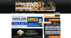 Desktop Screenshot of cangucuemfoco.com.br